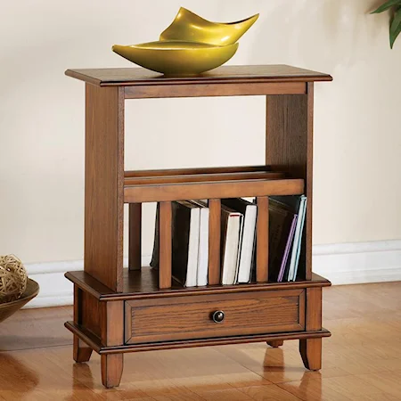 Jordan Chairside End Table in Oak